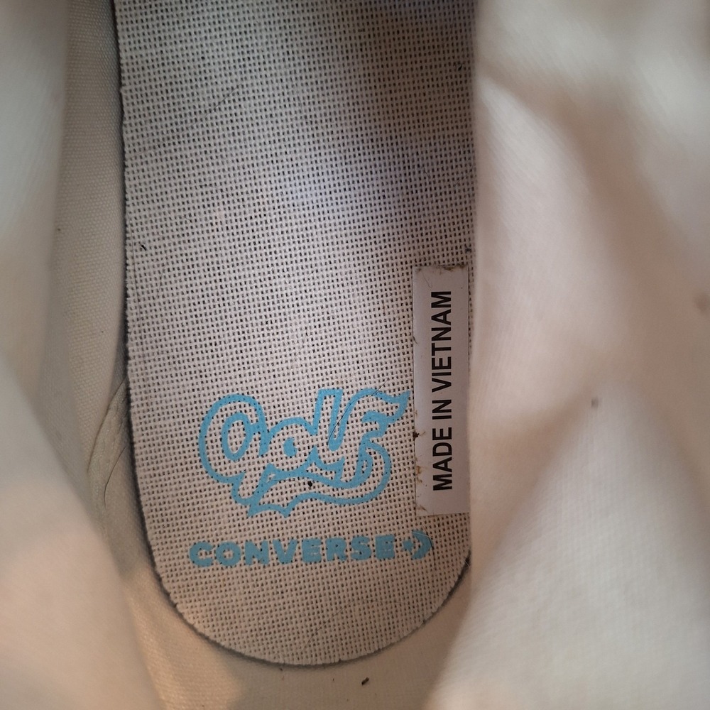 Converse Chuck Taylor All Star Size 7.5M/9.5  170011C Golf Wang Denim Polka Dots - Picture 4 of 11